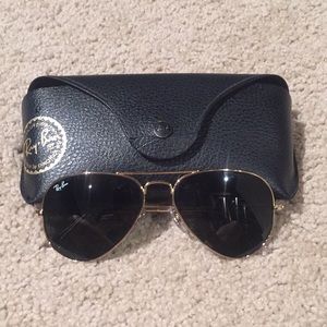 Ray Ban aviators - small frame